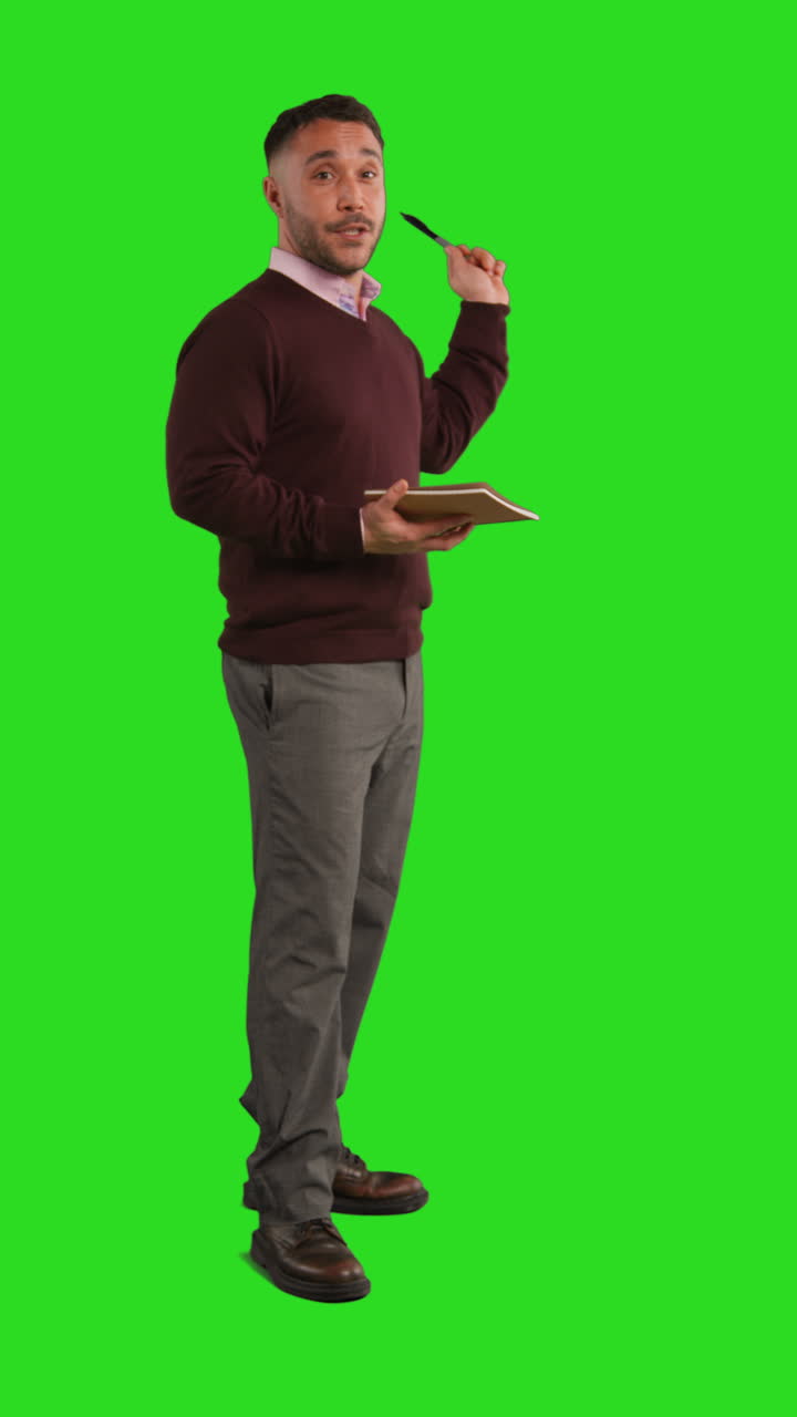 Man giving a presentation