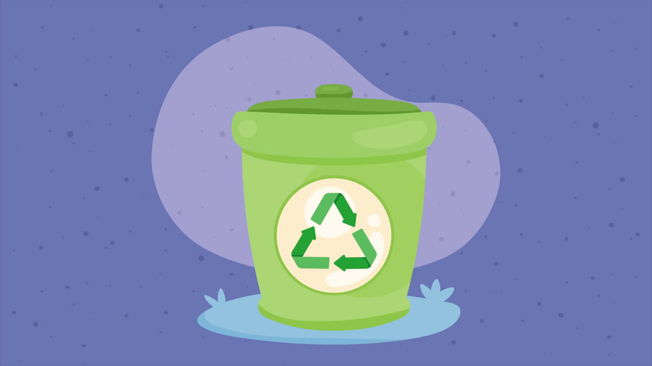 contenedor de reciclaje