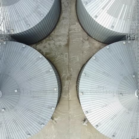 towers of grain drying enterprise