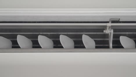 close-up of an air conditioner unit