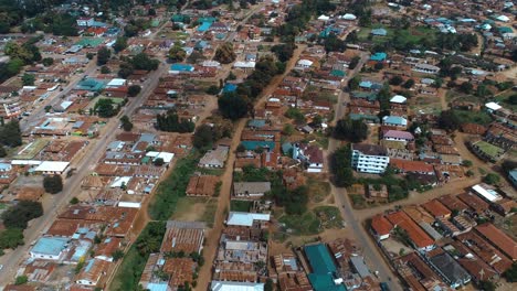 Vista-Aérea-De-La-Ciudad-De-Morogoro-En-Tanzania