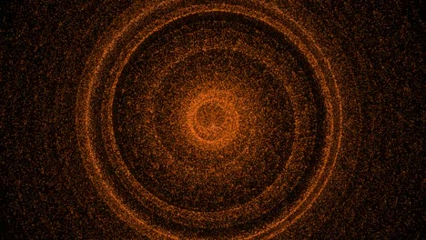 patrón de forma de punto de color naranja animación gráficos de movimiento