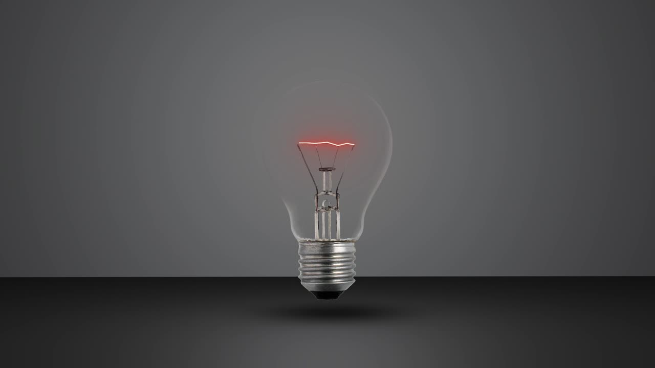 Green energy concept of the bulb