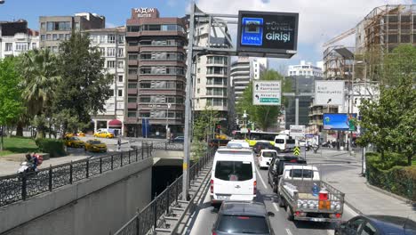 traffic in istanbul, turkey