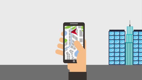 aplicación de navegación gps