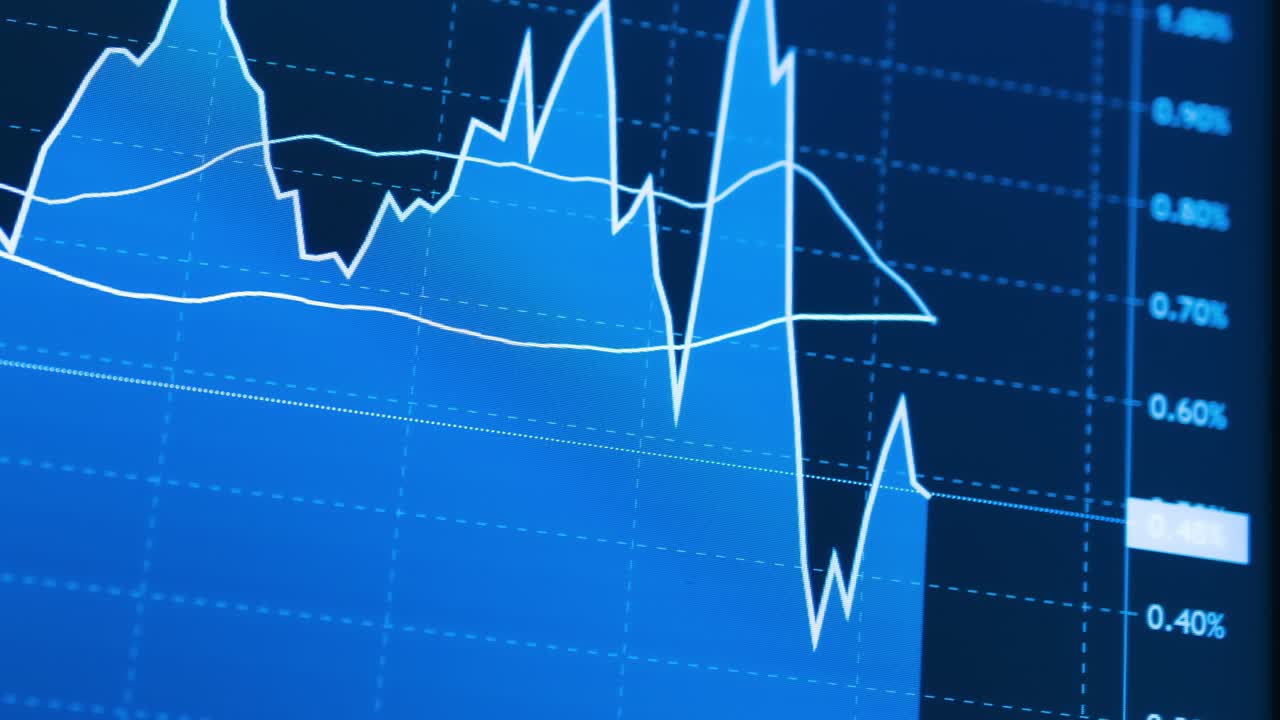 antecedentes del gráfico de divisas y acciones