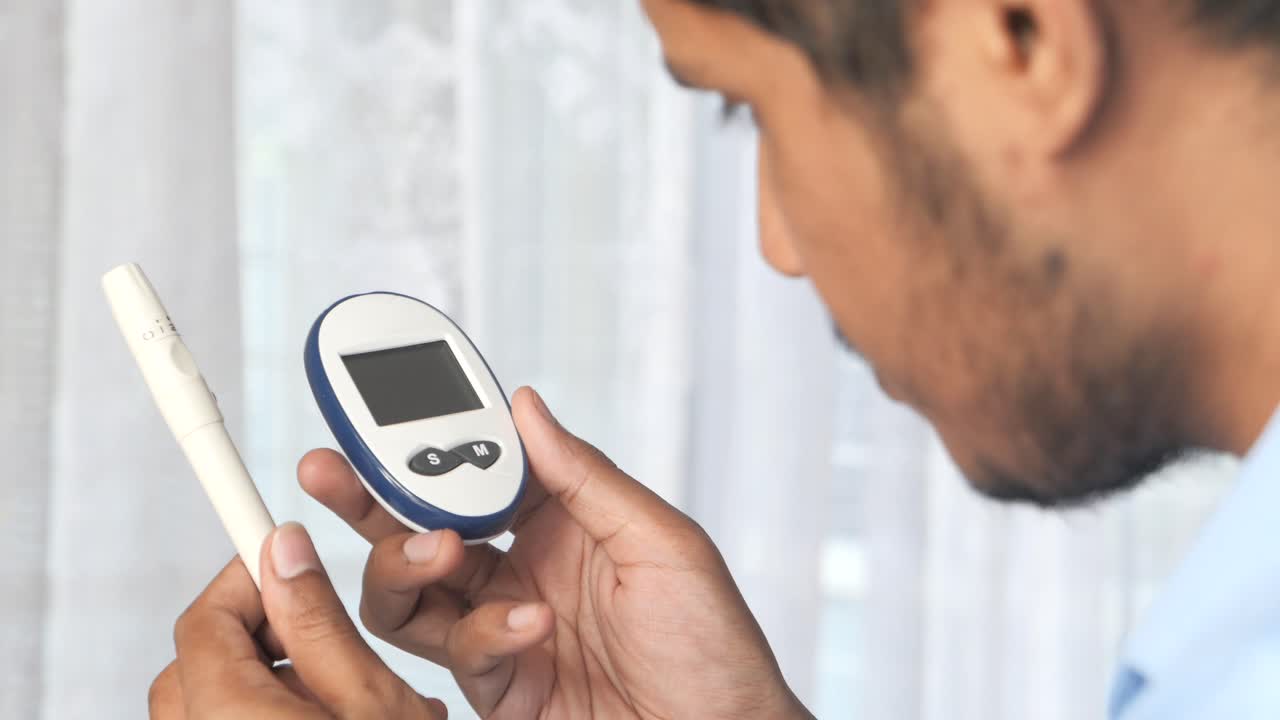 Checking Blood Sugar Level