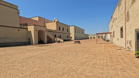 a sunny day at a historic castle