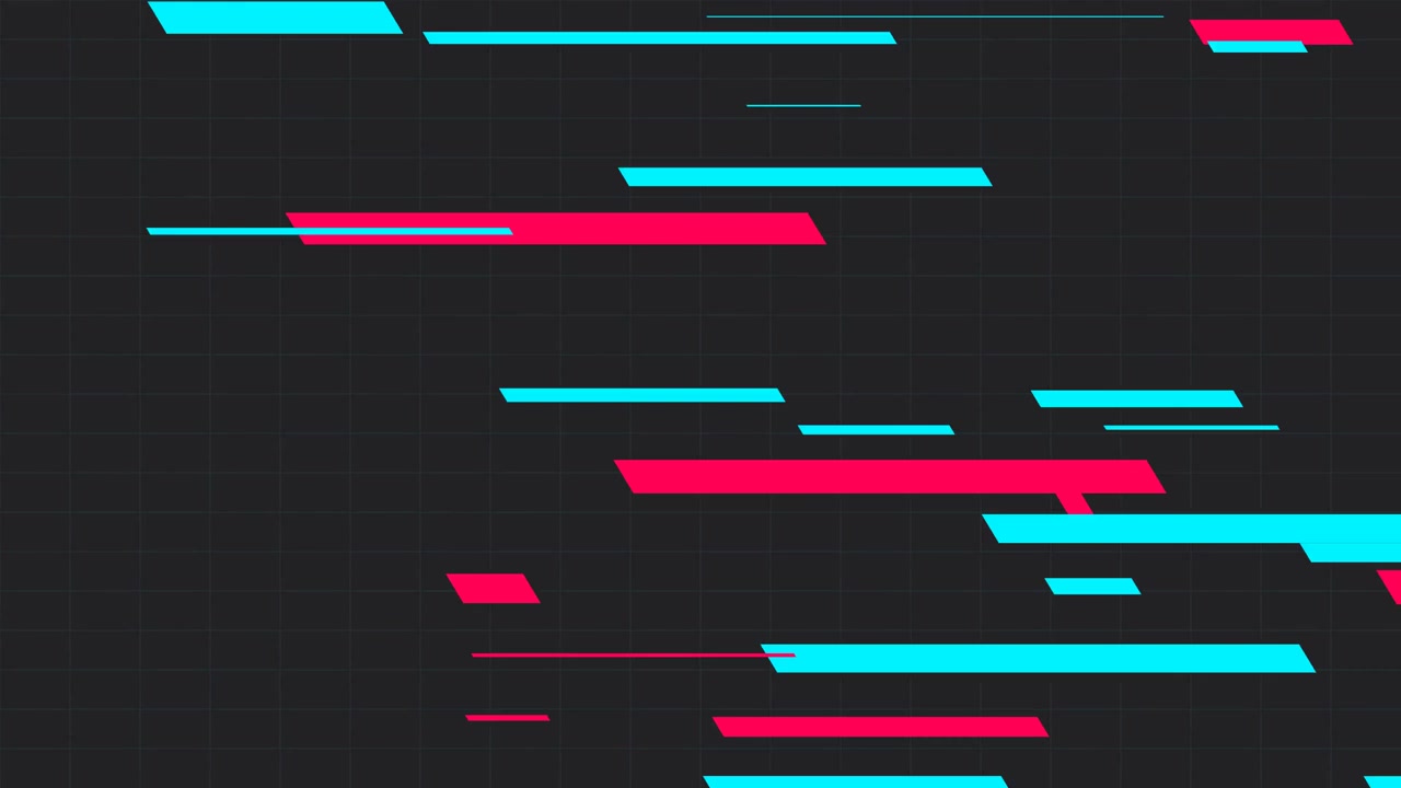 Abstract Motion Graphics Featuring Geometric Shapes and Data Visualization