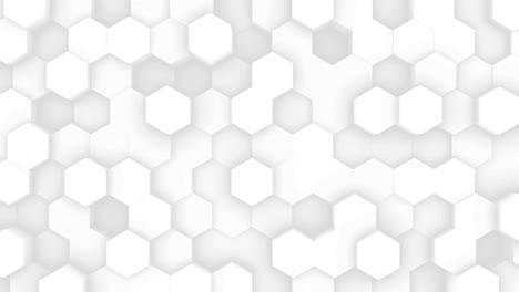 abstract hexagon animation multicolor pattern 4k smooth concept