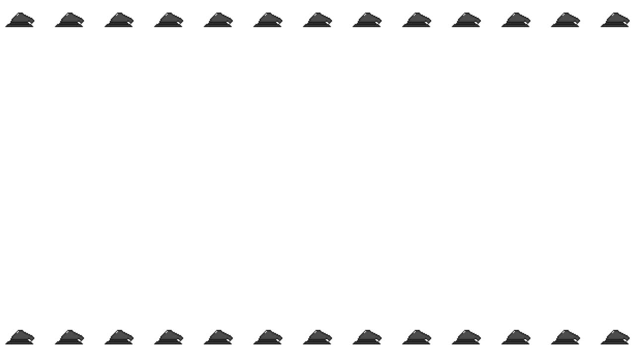 Pixel Art Witch Hat Frame Animated Overlay 1080p Transparent 30 fps (6).mov