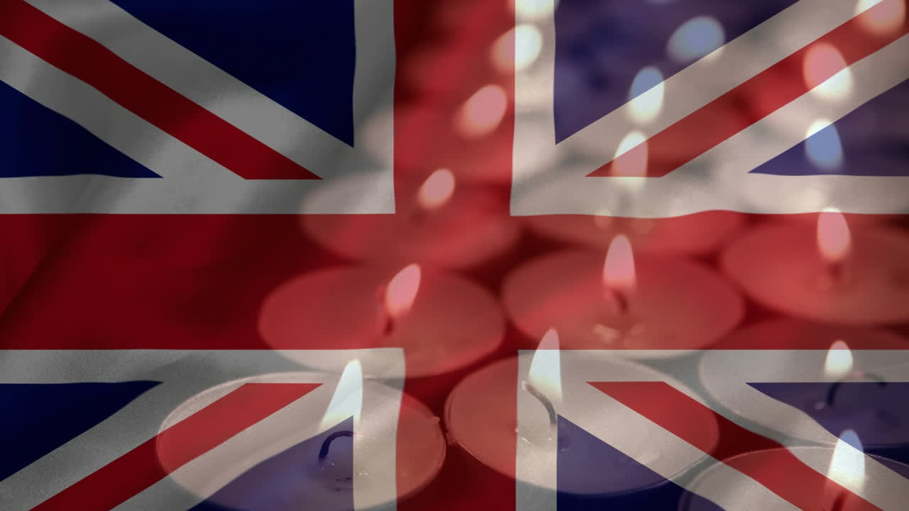 유니온 잭과  ⁇ 불 영상