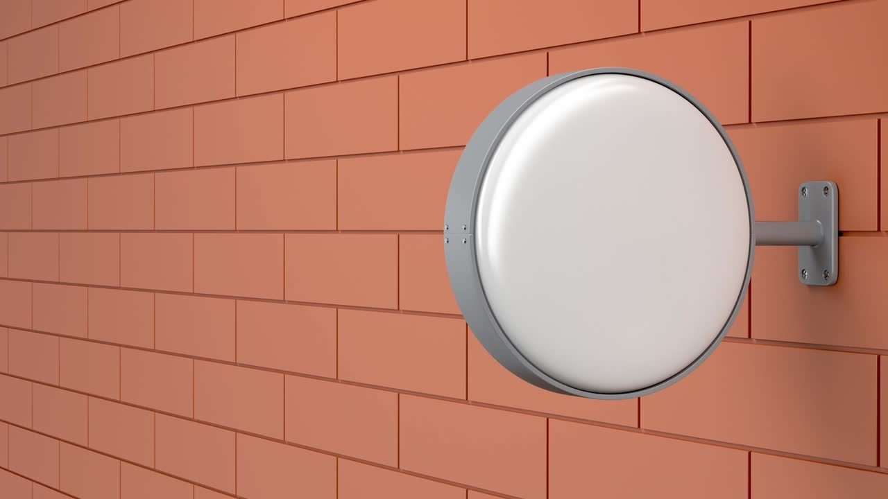 tablero redondo en blanco