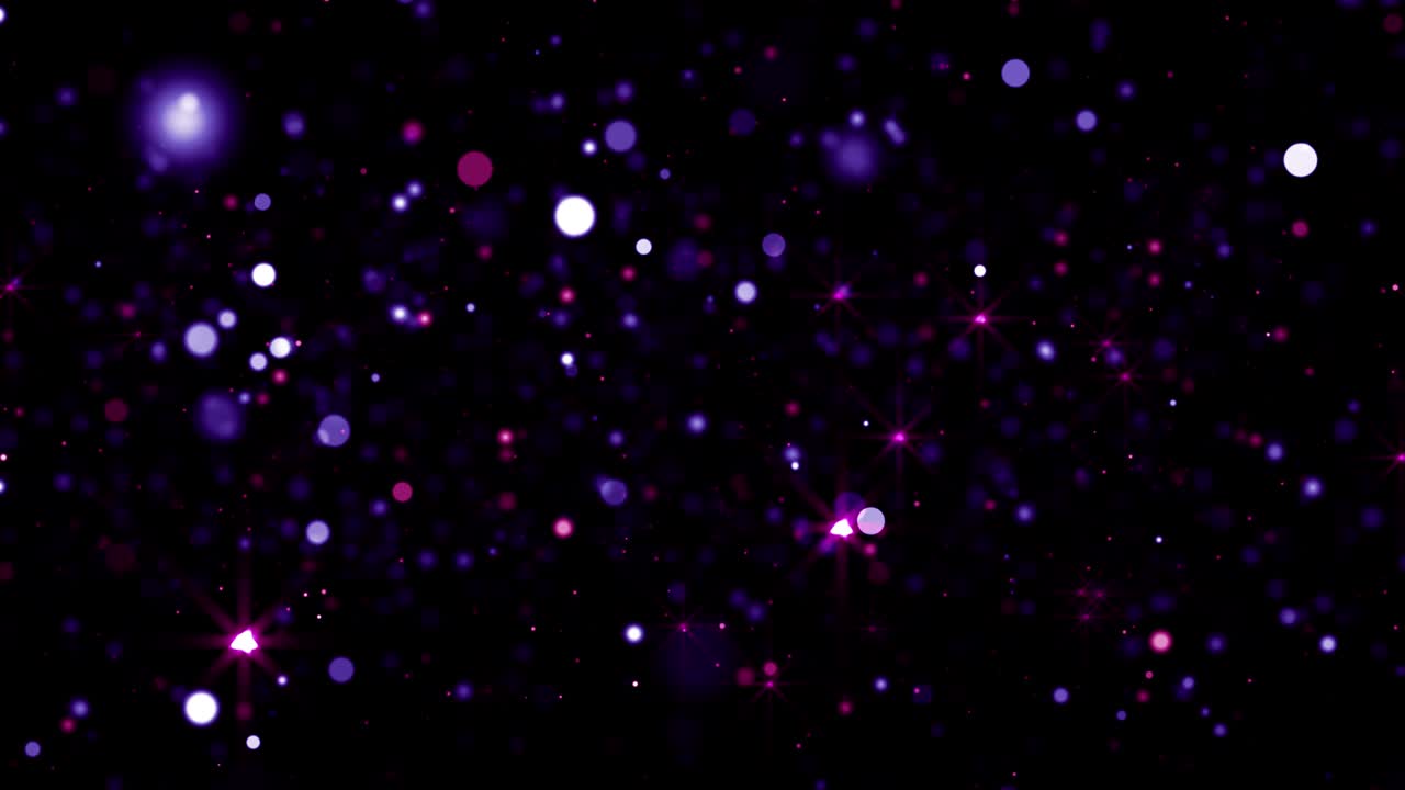 Particles dust abstract light bokeh motion titles cinematic background loop