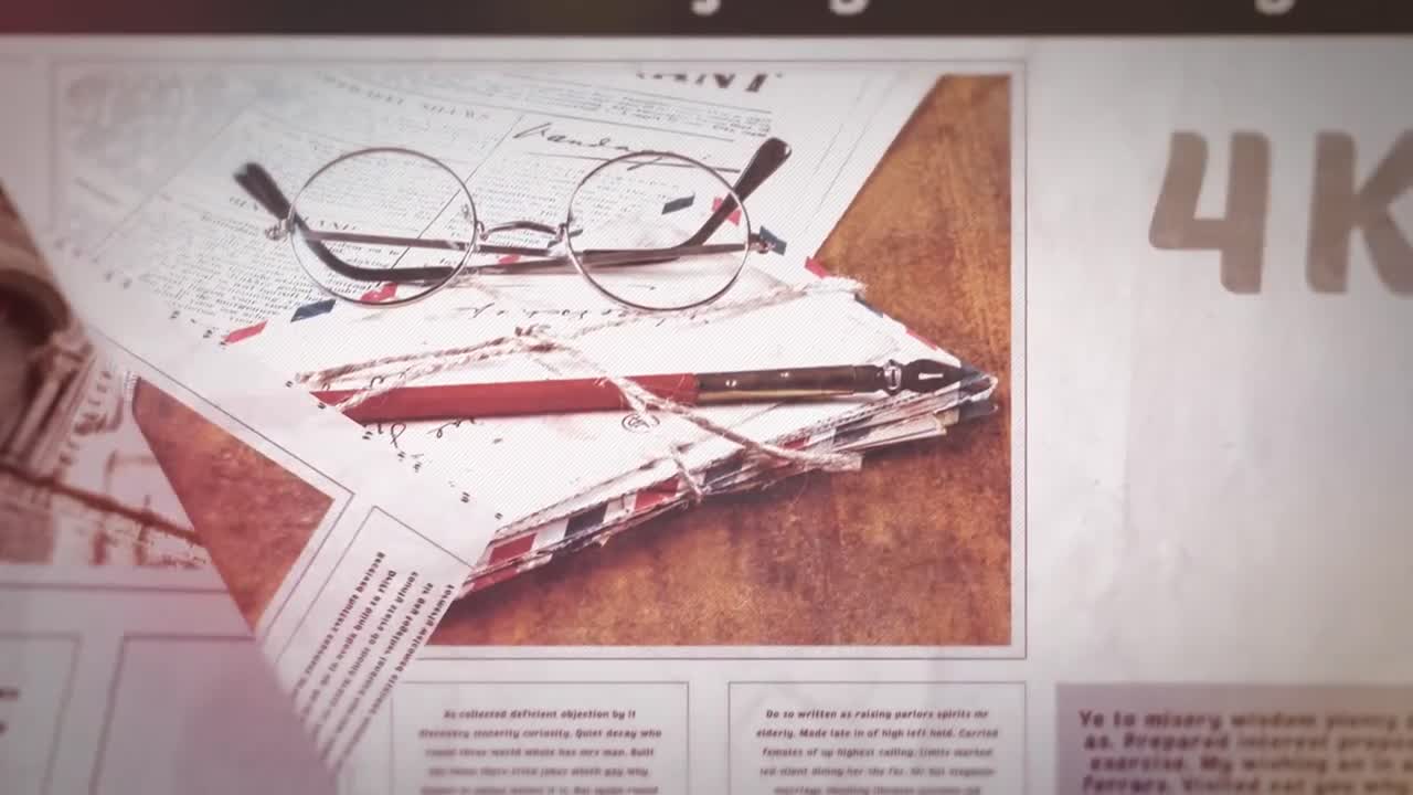 Newspaper Documentary Opener