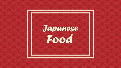 japanese food graphic design