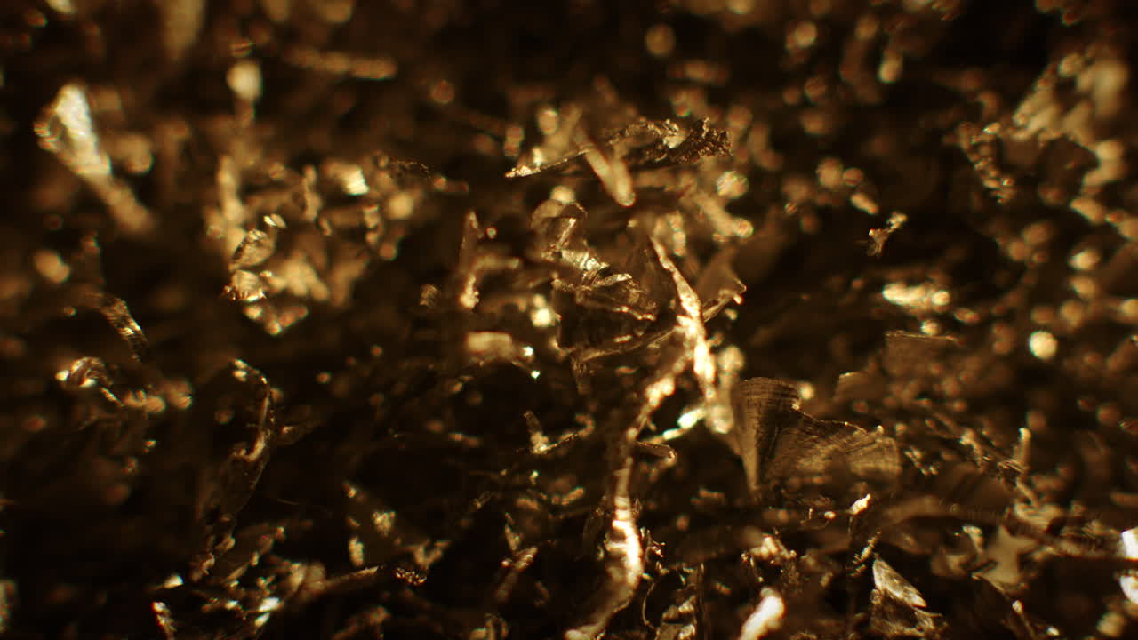 Golden color metal fillings