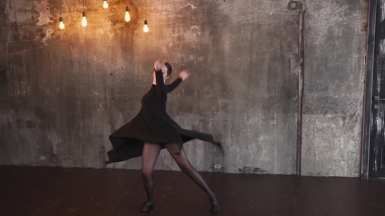 Ballet Dancer in a Studio
