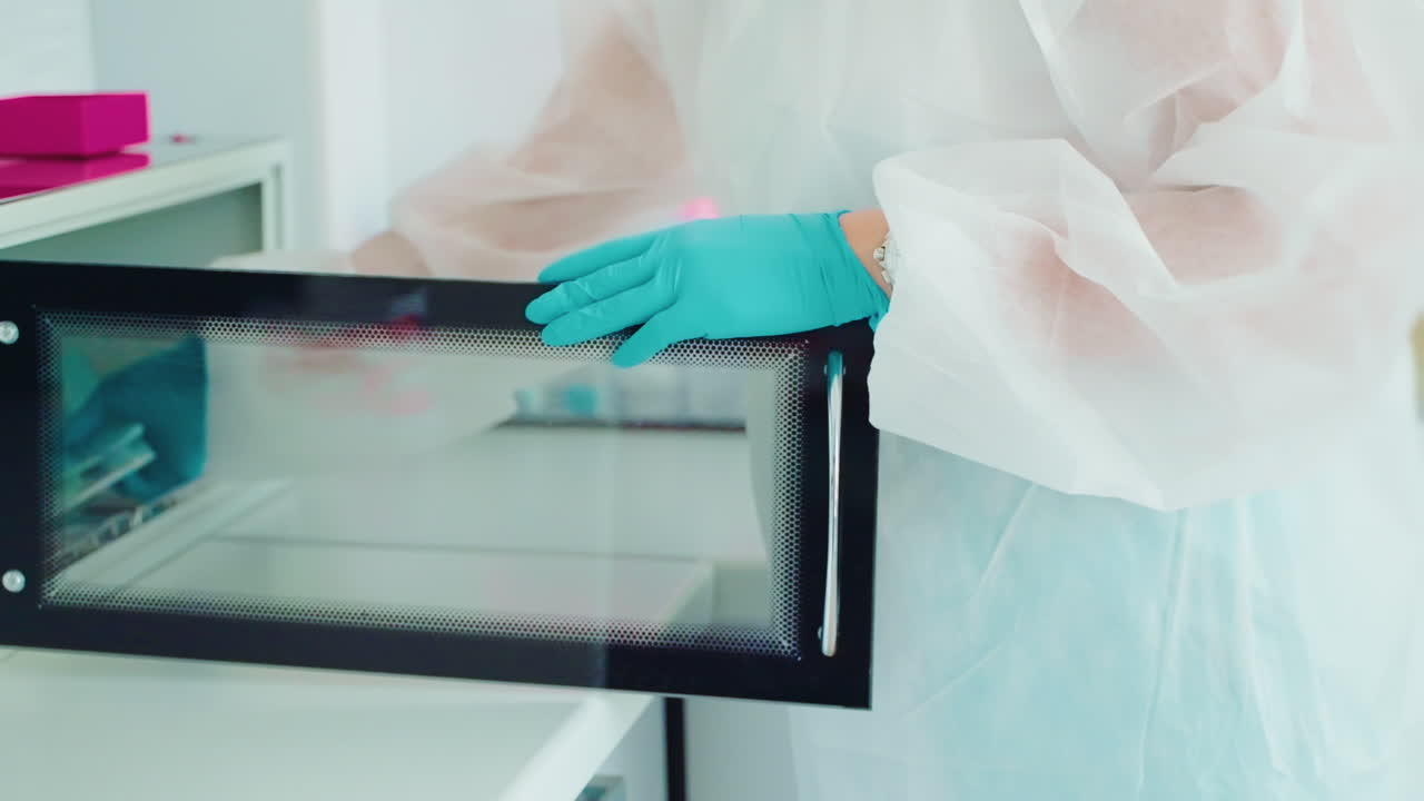 proceso de esterilización dental