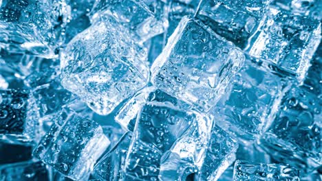 ice cubes closeup, abstract background.