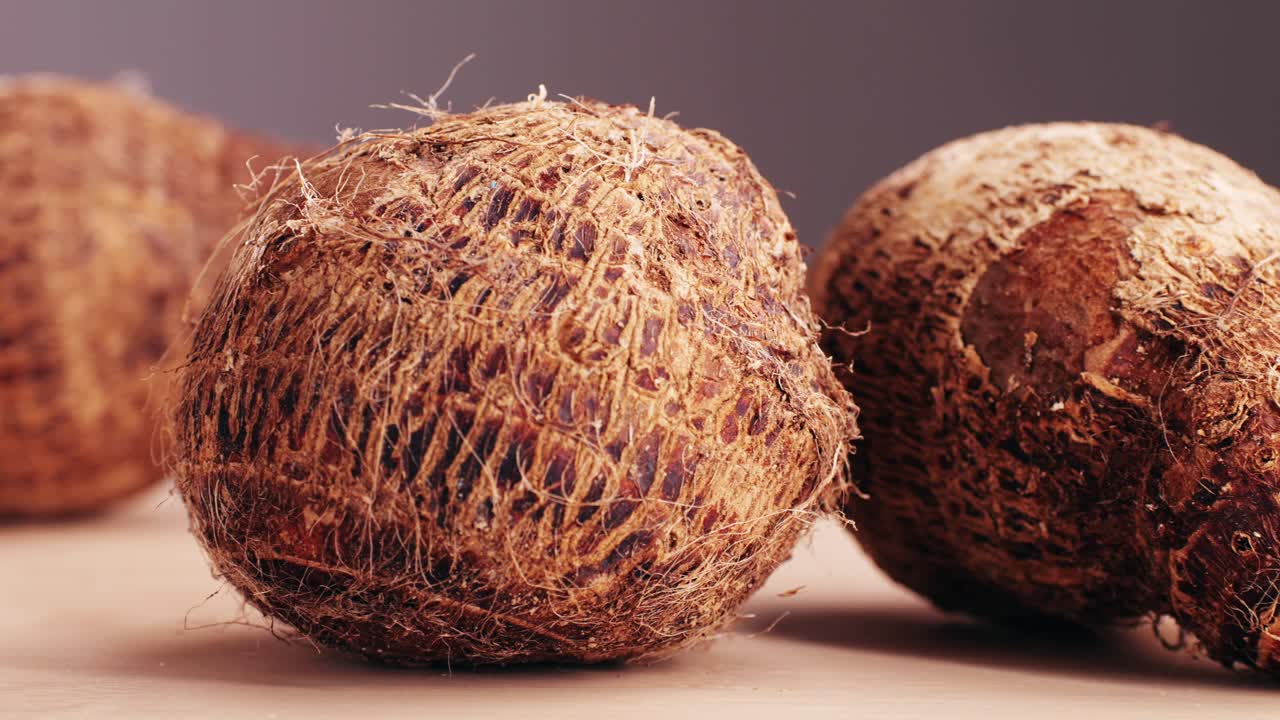 Close-up of Fresh Yams
