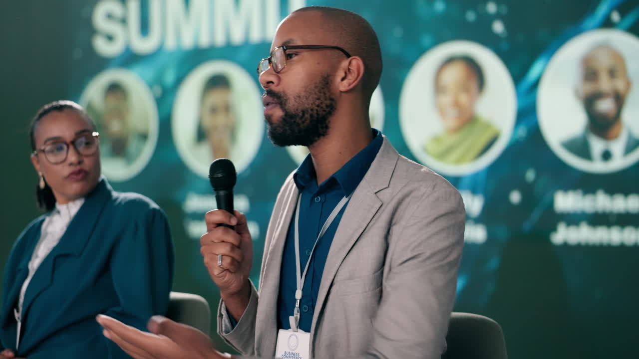 Conference with speakers