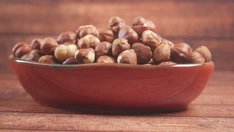 hazelnuts in a bowl