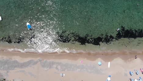 aerial 4k footage of corfu coastline