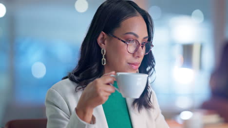 Business,-office-and-woman-with-coffee