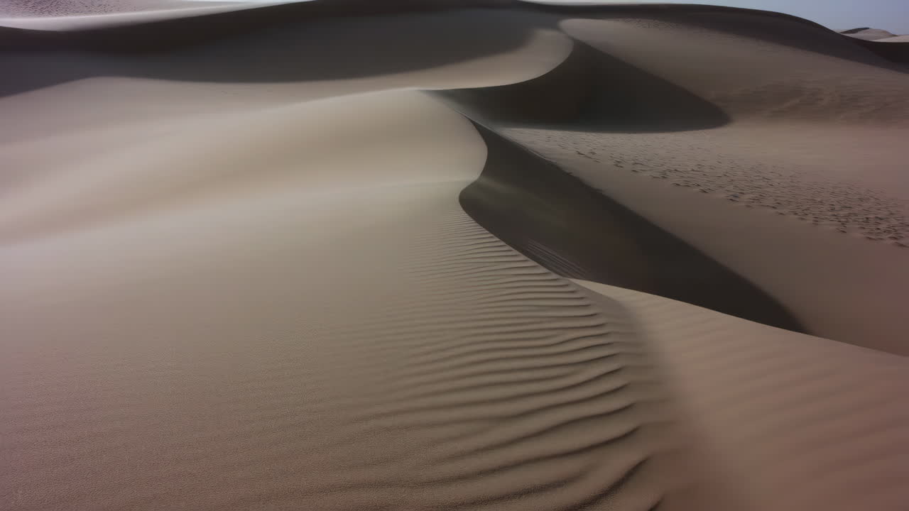 Abstract Desert Sand Dunes Landscape