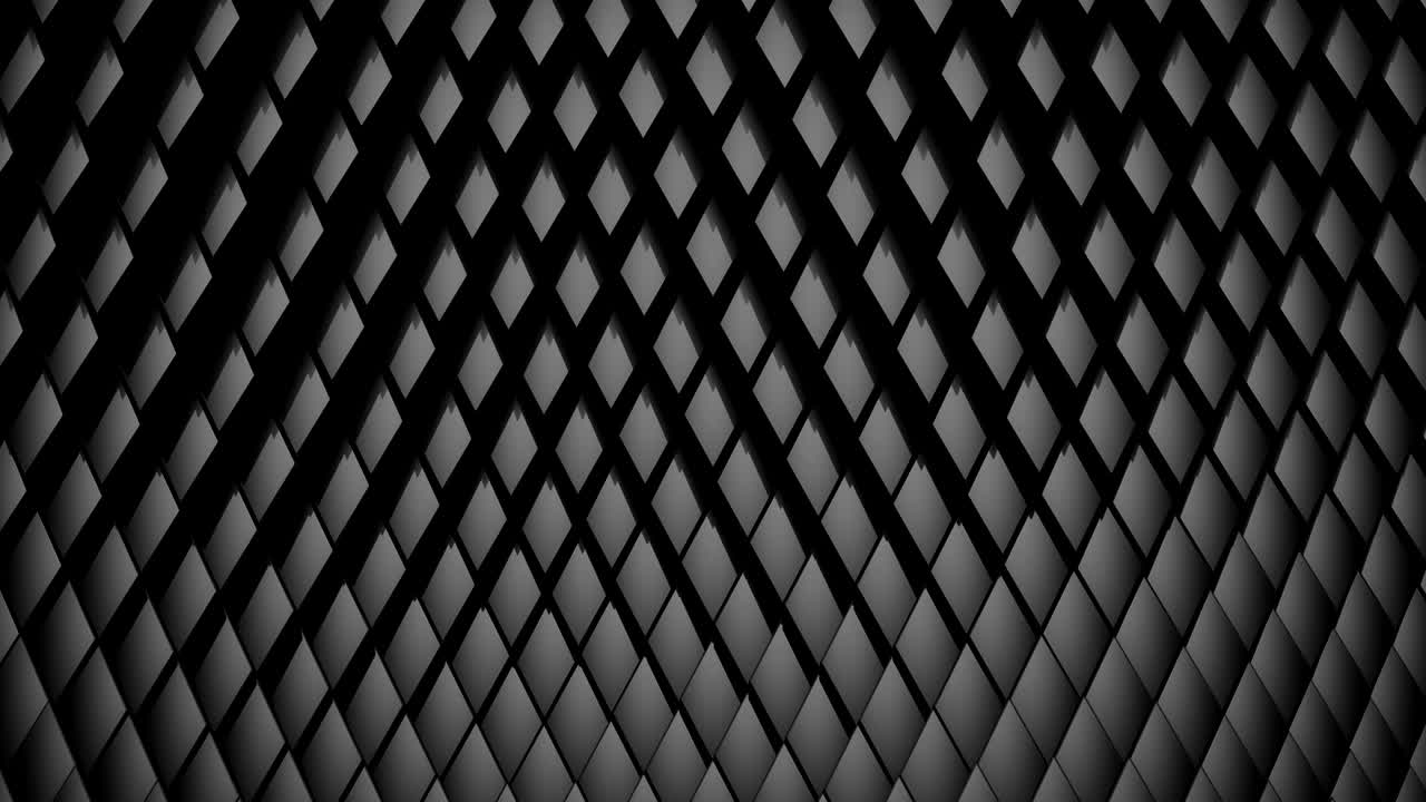 Rhombuses Formed A Wave