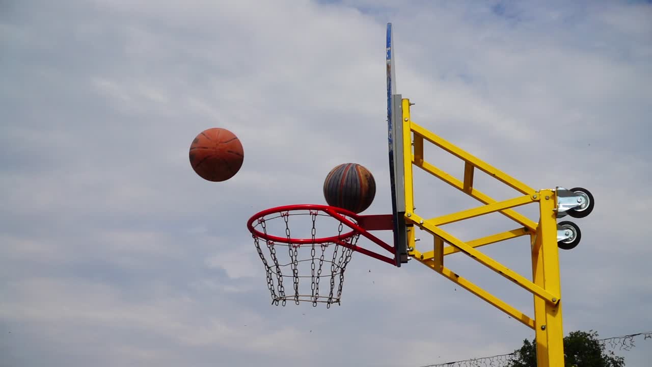 Streetball. Rallentatore