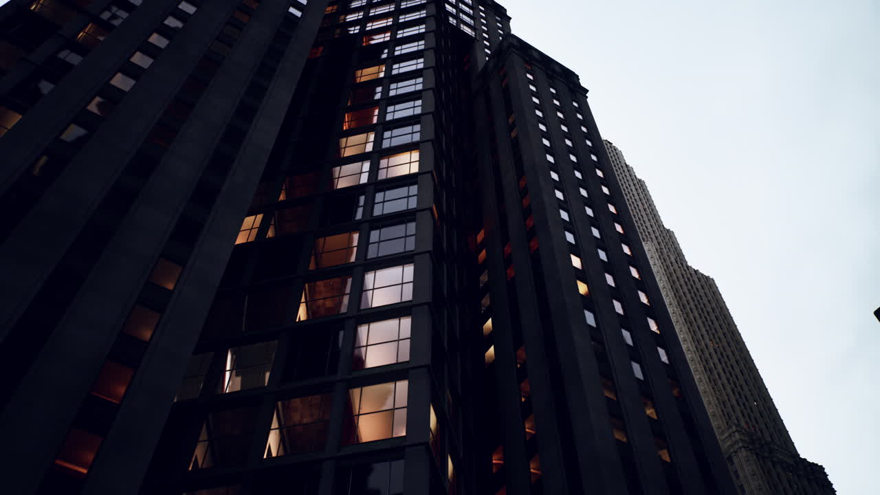 rascacielos modernos en la ciudad