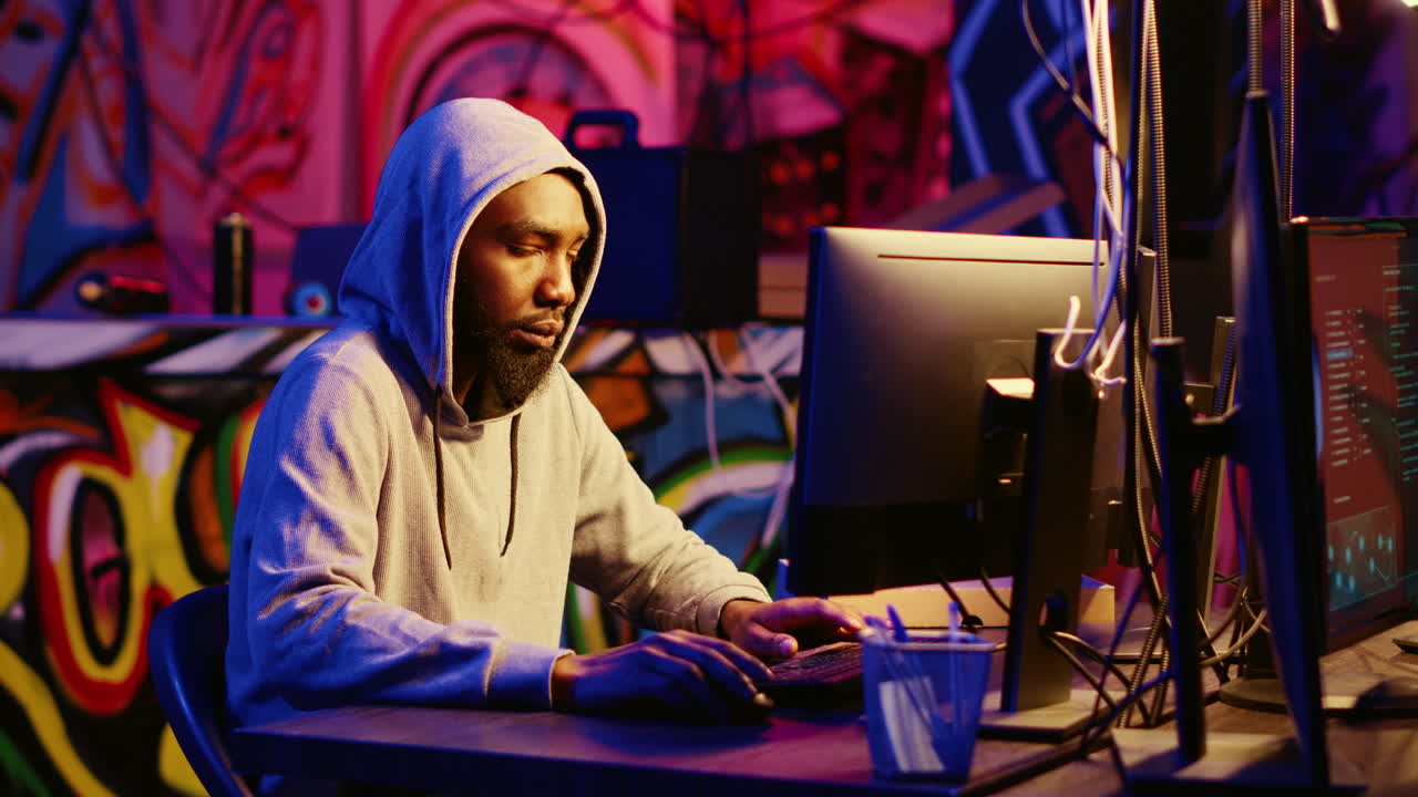 hacker roubando senhas