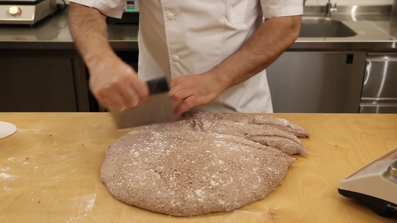 Preparing Bread Dough