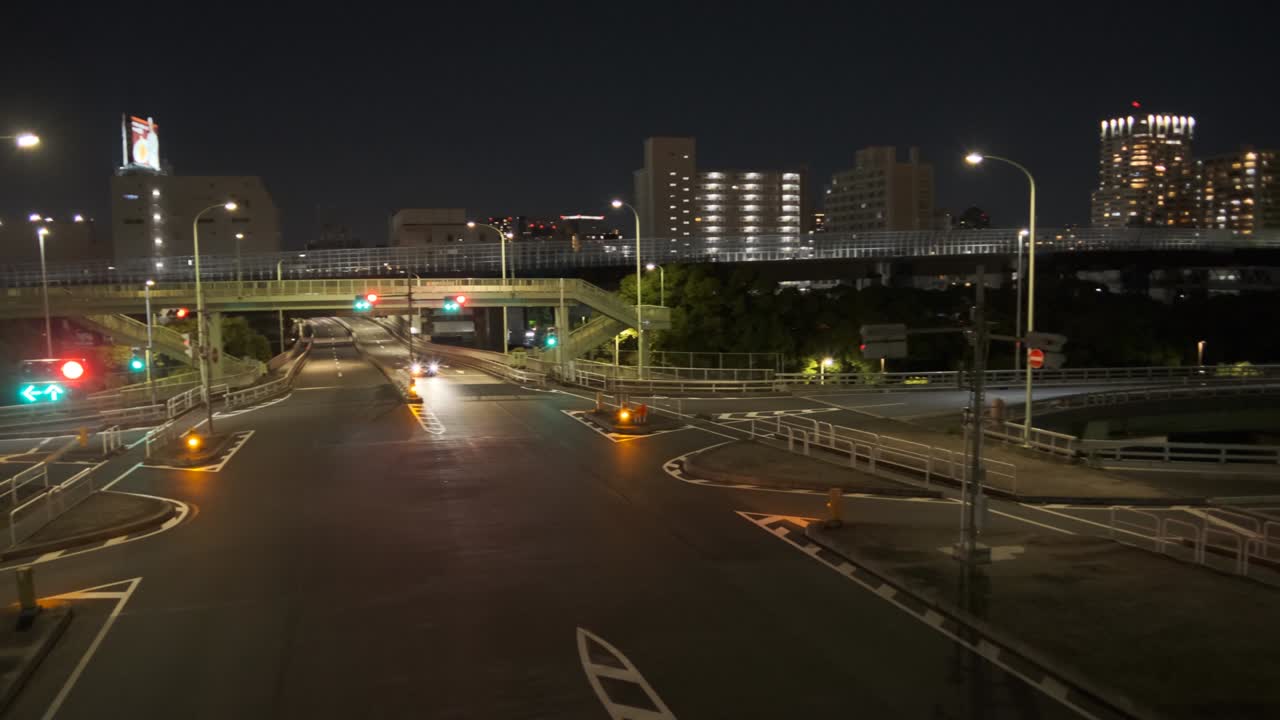 도쿄 시나가와 해변 나이트 뷰 2022