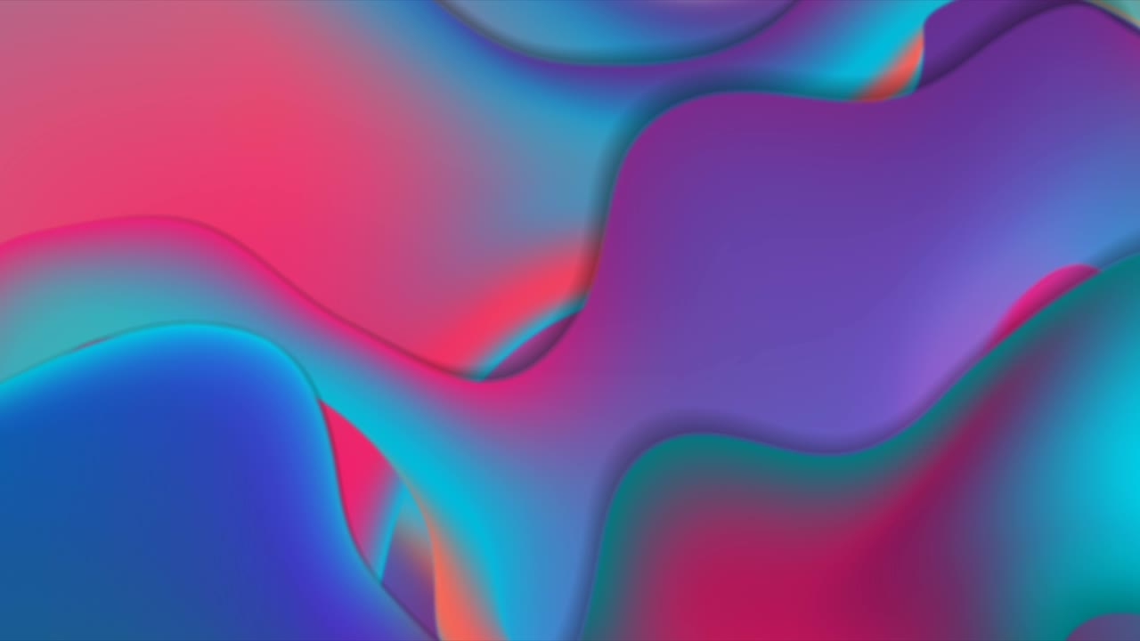 ondas líquidas abstractas azules y púrpuras fondo de movimiento futurista