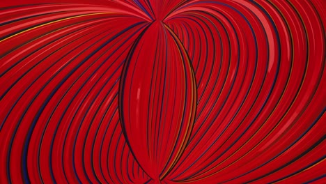 el fondo de líneas giratorias abstractas. diseño de movimiento 4k