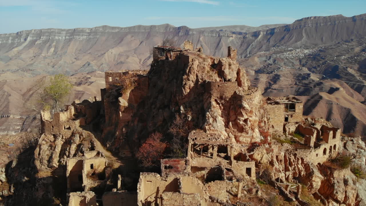 Ruins of an Ancient Mountain Village