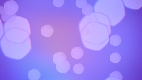 abstract art blurred purple and blue background with white circles