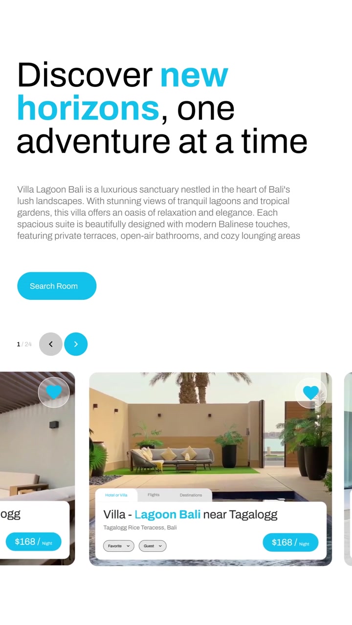 Travel Destination Showcase