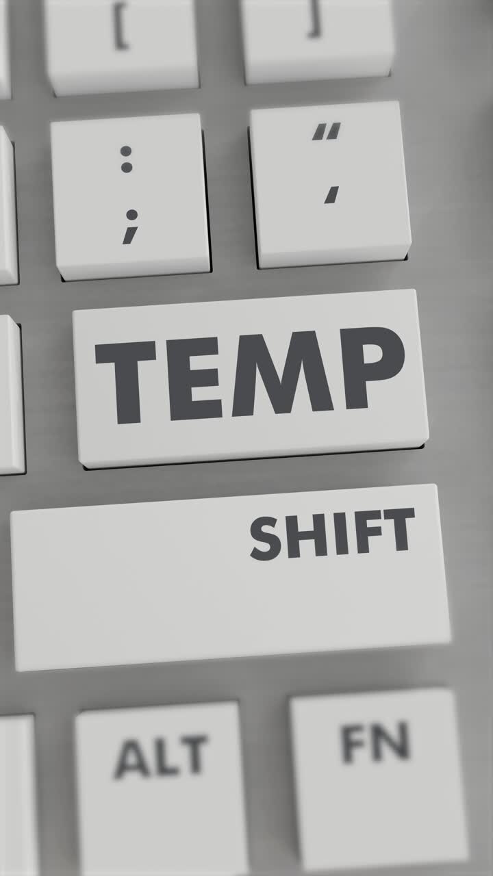 TEMP BUTTON PRESSING ON KEYBOARD Vertical Video