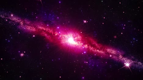 4k 3d space flight to helix nebula eye of god in deep space loop animation background.