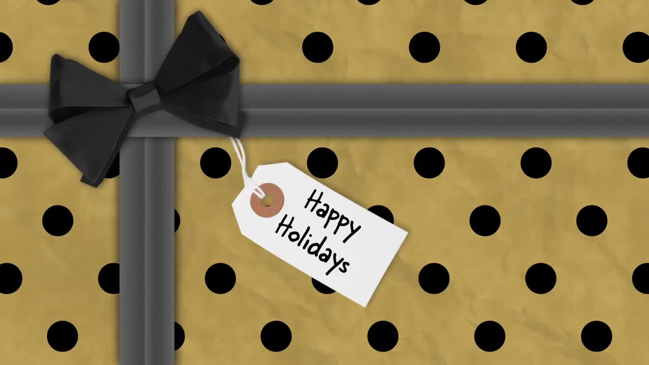 축제 포장 된 크리스마스 선물