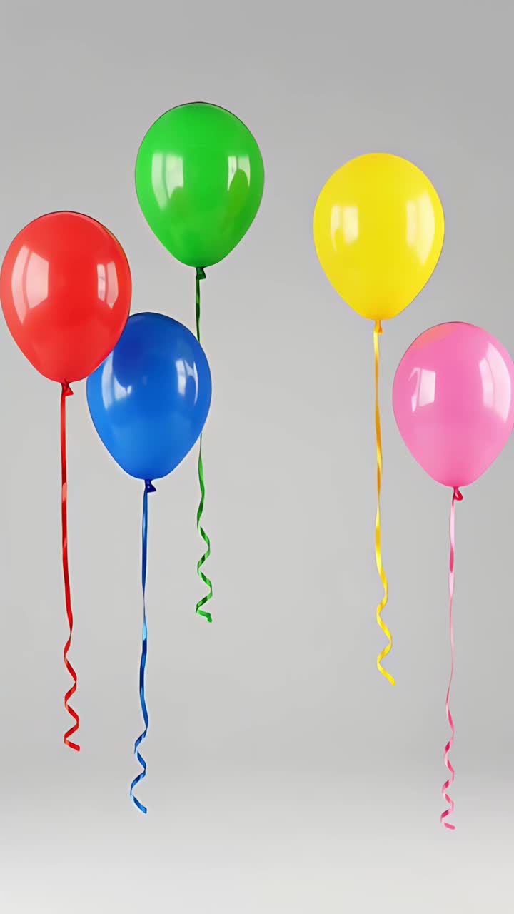 Sfondio di compleanno con palloncini