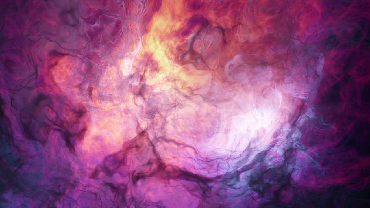 bolas de energía en bucle de plasma, esfera de flujo de energía turbulenta rodeada de materia oscura