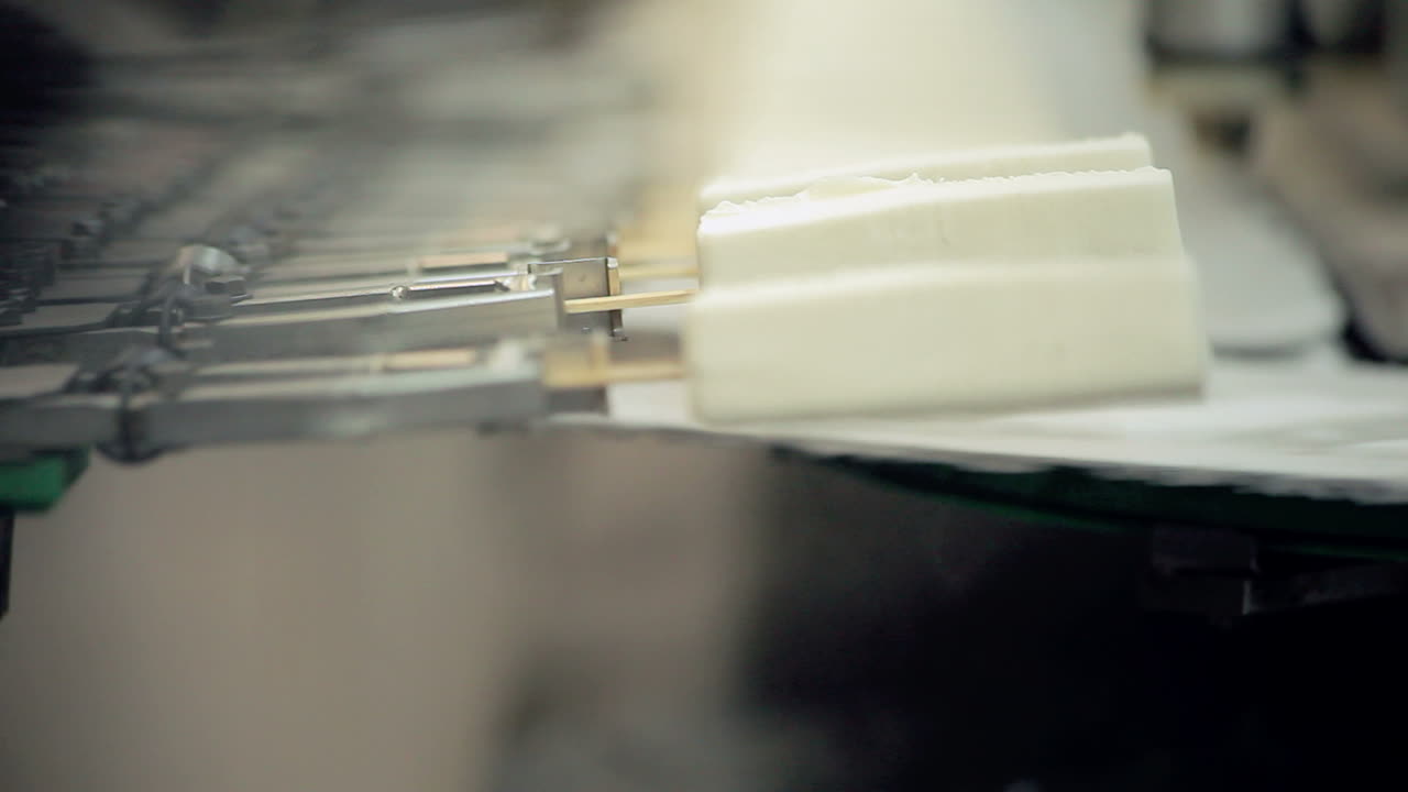 линия по производству продуктов питания. пищевая промышленность. линия по производству мороженого