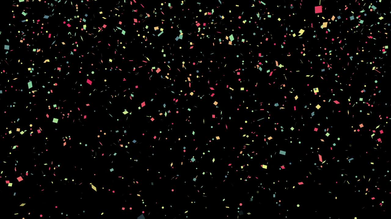 Celebración de los confeti