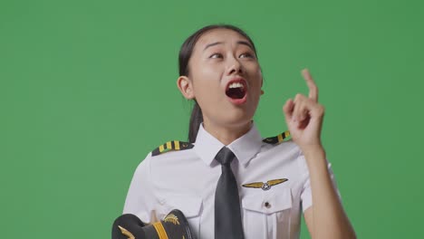 여성 조종사 초상화