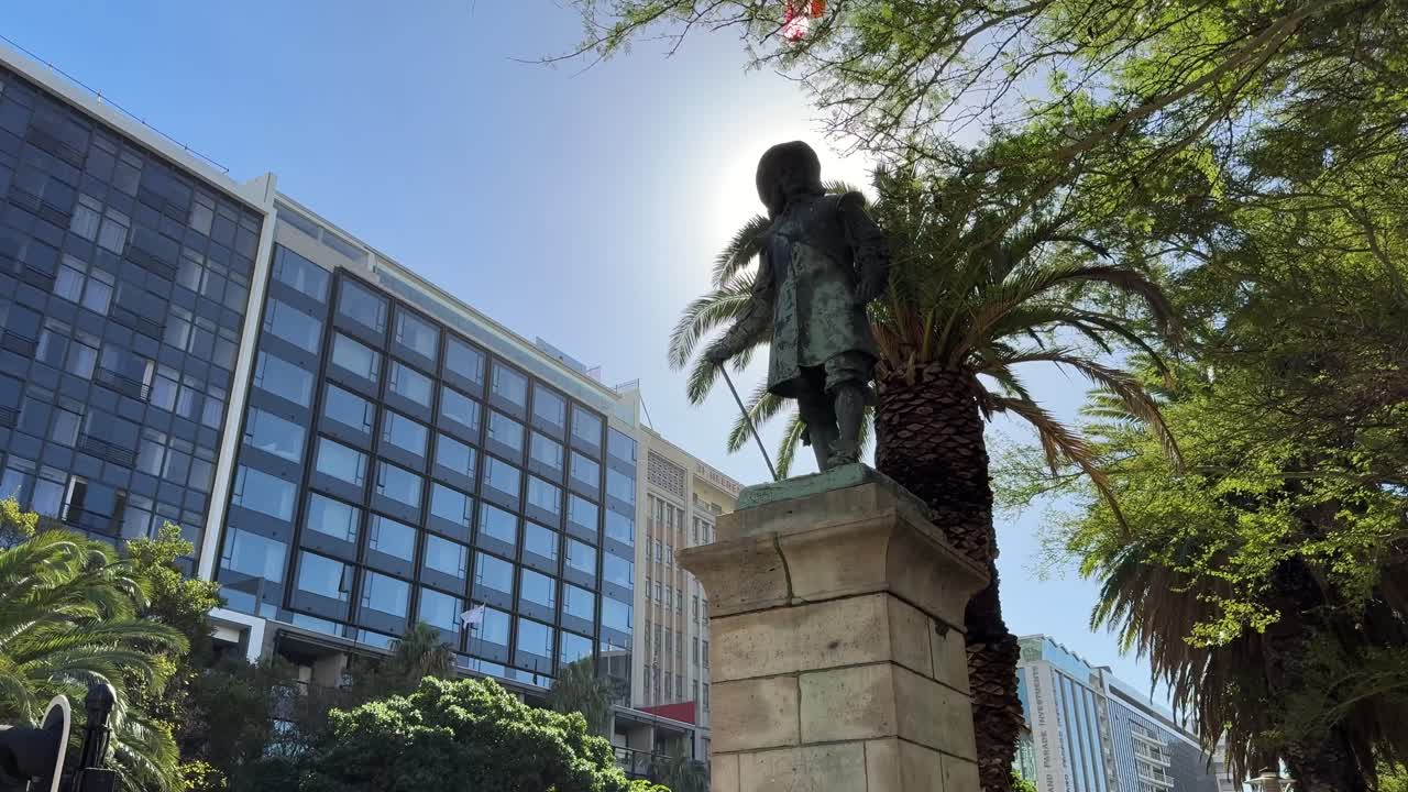 The Statue of Jan Van Riebeek